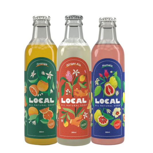 Local All Natural Soda Variety Pack